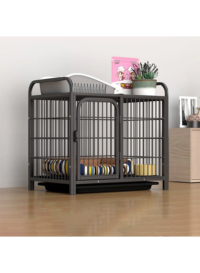 KLNAMAEAAN Durable Metal Pet Cage with Door - Image 1