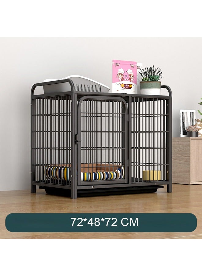 KLNAMAEAAN Durable Metal Pet Cage with Door - Image 3