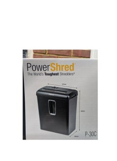 PowerShred P-30C Cross-cut Paper Shredder