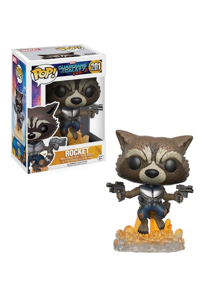 Funko POP Movies: Guardians of The Galaxy 2 Flying Rocket Toy Figure - Image 1