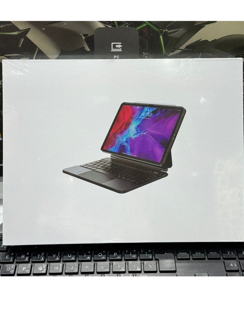Magic Keyboard for Apple iPad 10th Gen 10.9 inch 2022 with Magnetic Back Cover Smart Trackpad Backlit Keyboard Case for iPad 10th Generation Accessories  - Image 1