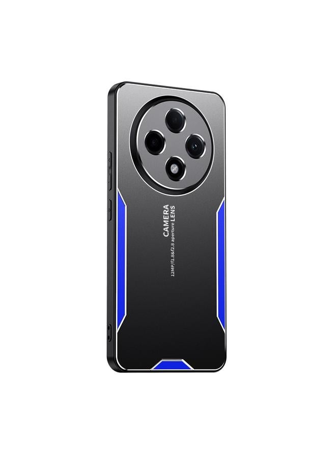 S-TOP Case For OPPO Reno12 F Blade Series TPU Hybrid Metal Phone Case - Image 1