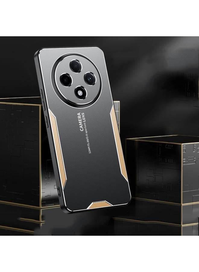 S-TOP Case For OPPO Reno12 F Blade Series TPU Hybrid Metal Phone Case - Image 3