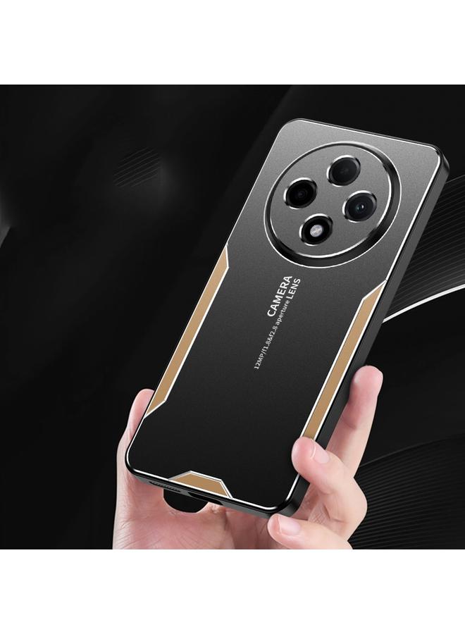 S-TOP Case For OPPO Reno12 F Blade Series TPU Hybrid Metal Phone Case - Image 4