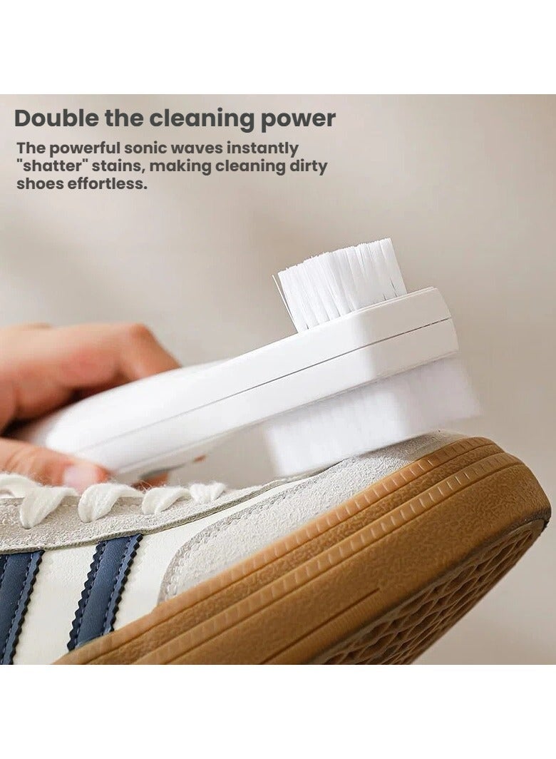 general Electric Shoe Cleaning Brush Type-C Rechargeable 3 Cleaning Modes for Shoes Sneakers Boots Portable Cleaner - Image 3
