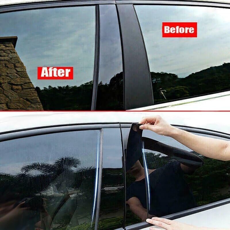 DEMULAX 6Pcs Car Pillar Post Trim for Hyundai Creta - Image 5