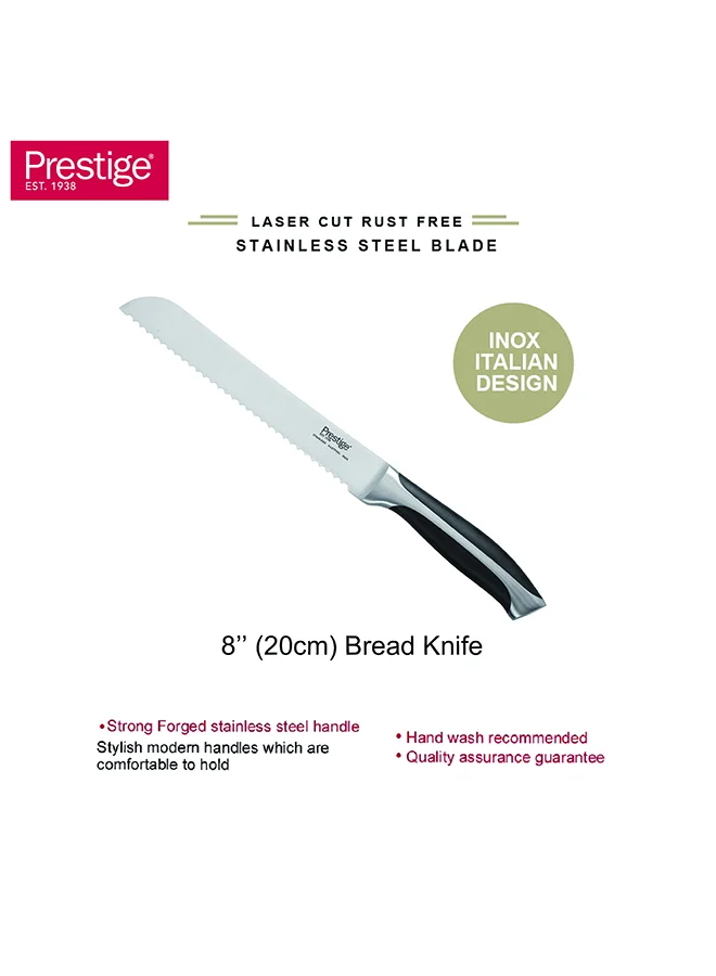 Prestige Prestige Ultimate 8" (20 Cm) BREAD KNIFE | Rust Free Stainless Steel Blade - PR57551