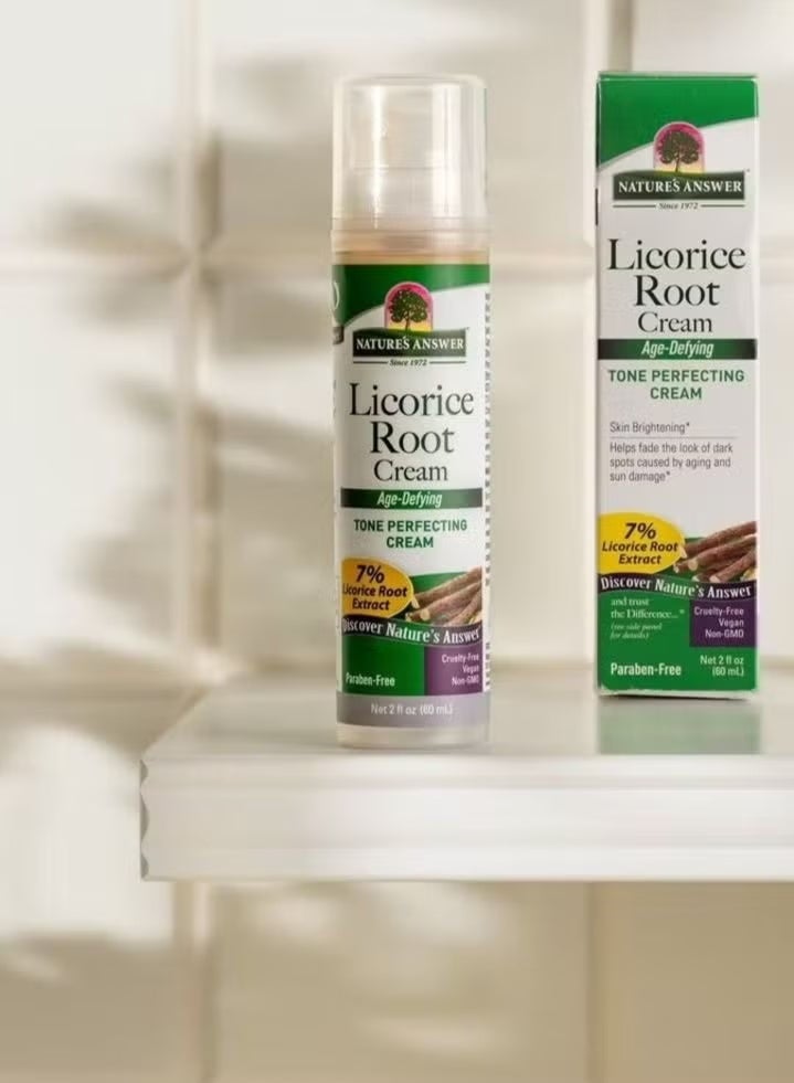 نايتشرز أنسر عبوتان كريم جذر عرق السوس من ناتشرز انسر 50 مل - Image 2