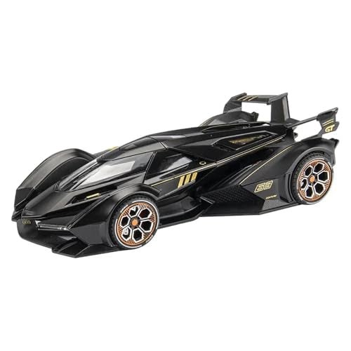 DEUSON ECOM 1:22 Scale Lambo V12 GT Toy Car for Kids Collection Diecast Metal Model Car with Light Sound Pull Back Openable Door - Image 1
