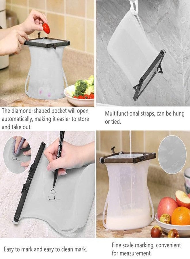 RUSTIC LINEN Silicone Food Storage Bag: Reusable, Airtight, and User-Friendly Solution for Storing Freshness While Reducing Plastic Waste - Image 4