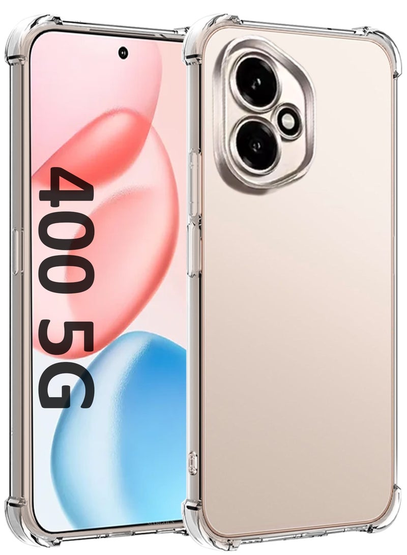 CATANES Gorilla Shockproof Clear TPU Case Cover for Honor 400 5G – Air Cushion Corners & Raised Camera Guard - Image 3