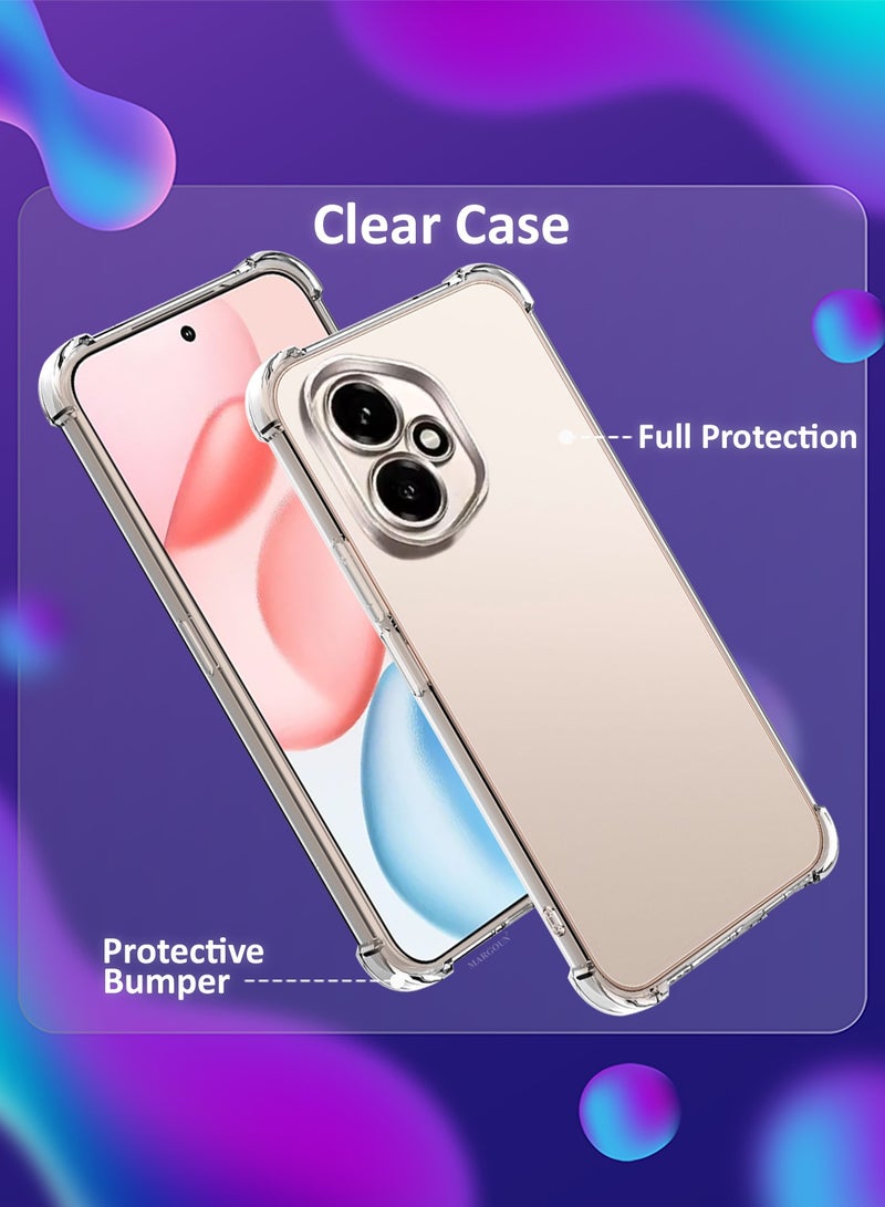 CATANES Gorilla Shockproof Clear TPU Case Cover for Honor 400 5G – Air Cushion Corners & Raised Camera Guard - Image 4