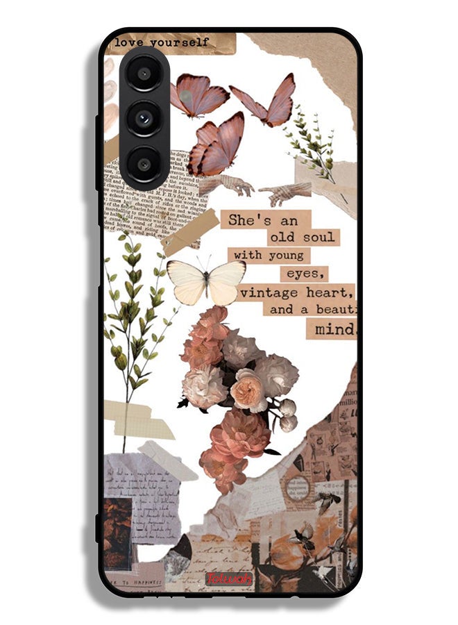 Tolwak Samsung Galaxy A13 5G Protective Case Cover She Is An Old Soul - Image 1