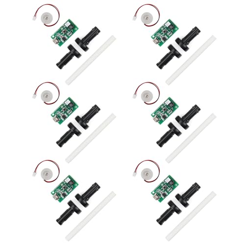 Starry 6Pcs USB Humidifier Module 5V Humidifieration Atomizer Spray Circuit Ultrasonic Humidifier Board Atomization Plate Disc Drive Board DIY Home - Image 1