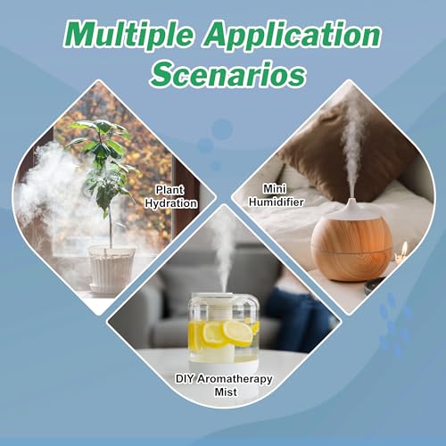 Starry 6Pcs USB Humidifier Module 5V Humidifieration Atomizer Spray Circuit Ultrasonic Humidifier Board Atomization Plate Disc Drive Board DIY Home - Image 5
