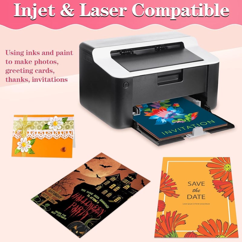 ECLET ورق ملون A4 100 ورقة (10 ورقات لكل لون) ورق طباعة/فن وحرف ورق مكتبي ملون مزدوج الجوانب هدية يوم الطفل، هدية عيد ميلاد، هدايا حفلات، زينة عيد الميلاد، إلخ - Image 2