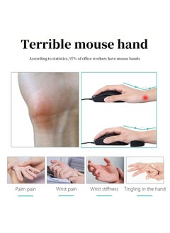 CMGTYYD Ergonomic Gliding Palm Rest, 2PCS Wrist Rest for Mouse, Sliding Palm Rest That Moves with the Mouse, Mouse Wrist Rest Support Relieve Wrist Pain Suitable for Office, Computer  - Image 4