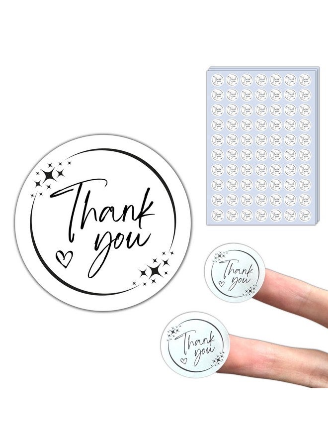 TownStix 700 Pieces 1 Inch Thank You Stickers Labels For Small Business Packaging - Image 1