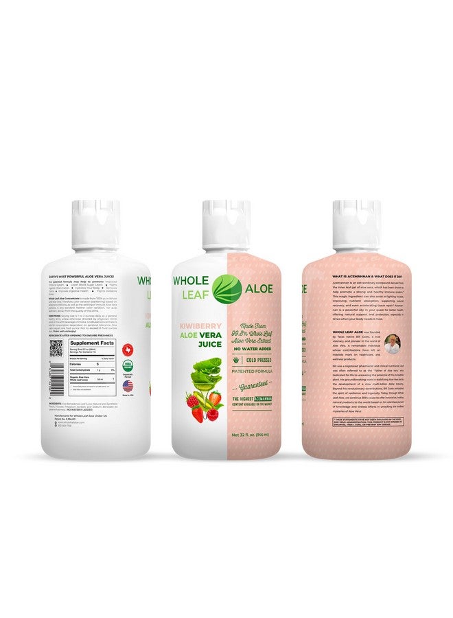Generic Unlock The Power of Whole Leaf Aloe Vera - Infused with The Delicious Taste of Kiwi Berry. Our Patented Formula Boasts The Highest Acemannan Concentration Available, Guaranteed. No Water Added.  - Image 2