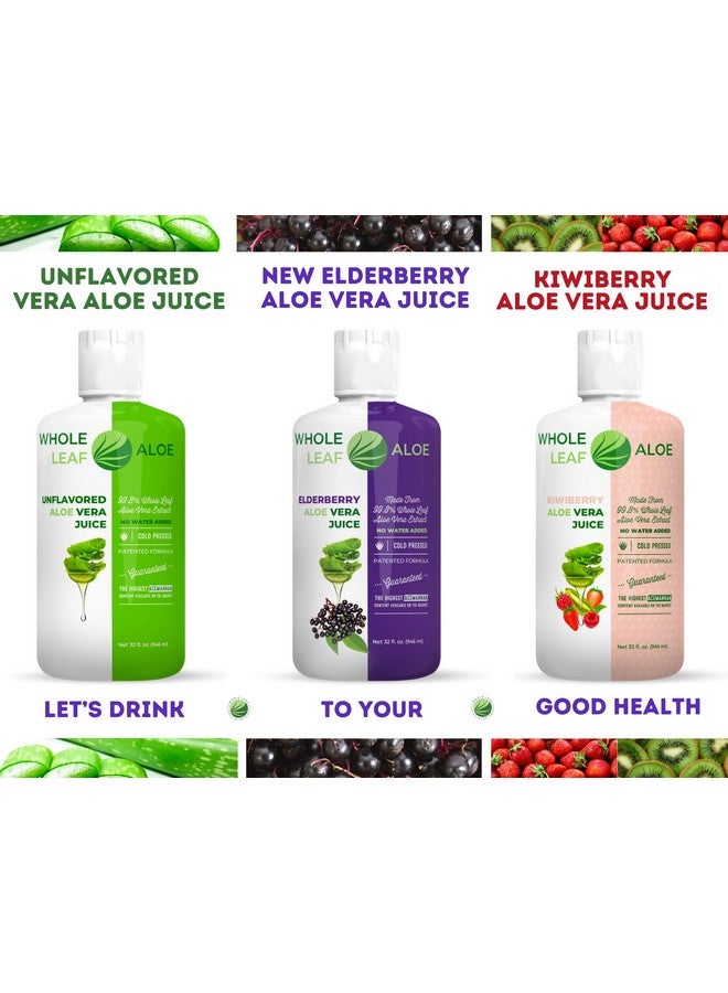 Generic Unlock The Power of Whole Leaf Aloe Vera - Infused with The Delicious Taste of Kiwi Berry. Our Patented Formula Boasts The Highest Acemannan Concentration Available, Guaranteed. No Water Added.  - Image 4