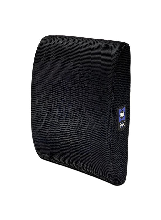 Sealy وسادة دعم أسفل الظهر من سيالي لكرسي المكتب ومقعد السيارة - تخفيف آلام أسفل الظهر، وسادة أسفل الظهر من رغوة الذاكرة ودعامة الظهر لتصحيح الوضعية - Image 1