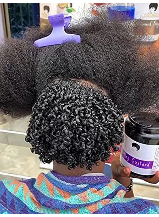 CocoBlack Naturals - Ocoblack Naturals Curling Custard Ghana For Coily Kinky Type 4C Hair 8.2 Fl Oz - Image 1