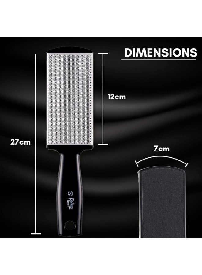 بيوتي سيكرتس أسرار الجمال، مقشر للقدمين، مزيل للكالو، فعال للكالو السميك والمتشقق، مبرد باديكير، يزيل الجلد القاسي، مبرد قدم مبشر - Image 5