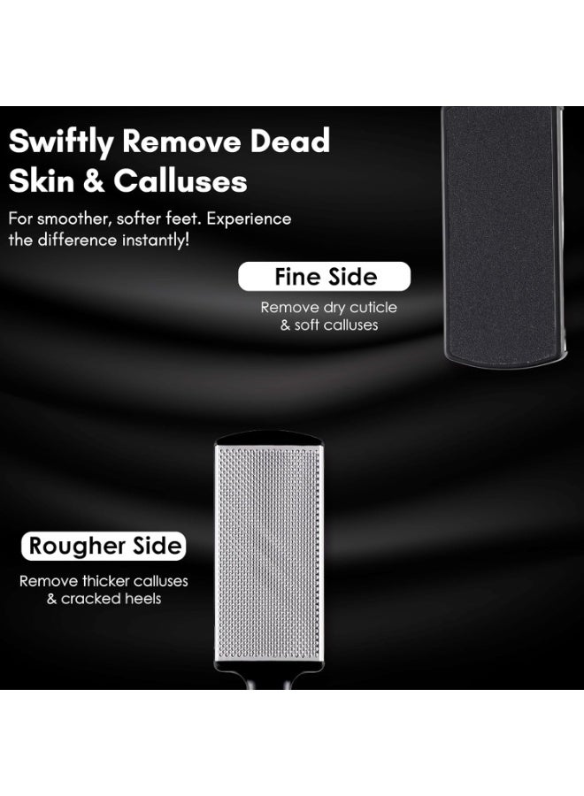 بيوتي سيكرتس أسرار الجمال، مقشر للقدمين، مزيل للكالو، فعال للكالو السميك والمتشقق، مبرد باديكير، يزيل الجلد القاسي، مبرد قدم مبشر - Image 3