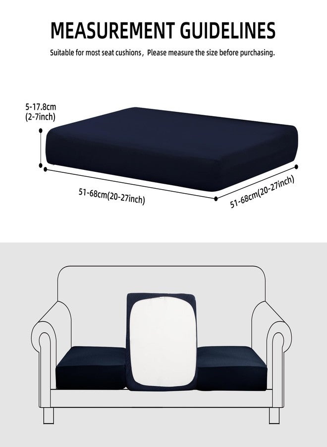 SUKAIKEQA Outdoor Cushion Covers Set,8PCS Waterproof Patio Furniture Couch Seat Slipcovers, Replacement for Sofa Sectional Chair(Cover，Only) - Image 2