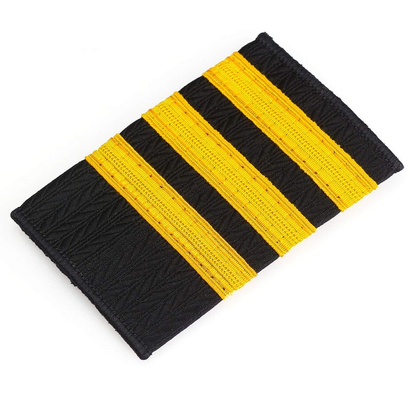 Beelittle Airline Pilot Captain Costume Kit Pilot Dress up Accessory Set with Aviator Sunglasses - Image 4