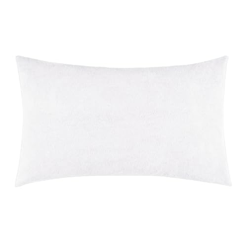 Mattress Protector Ultra Soft 100% Waterproof Pillow Protectors with Terry Fabric|Hypoallergenic & Protects from Dust Mites, Bed Bugs & Liquid Spills, Standard Size( 18x28 Inch - White)- Pack of 1 - Image 1