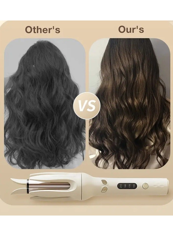 Goolsky ThreeFireflies Automatic Hair Curler: 28mm Barrel, 4 Temperature Modes, Negative Ion Generator, Intelligent Timer & Sensor, Auto Shut-Off For Safety - Image 2