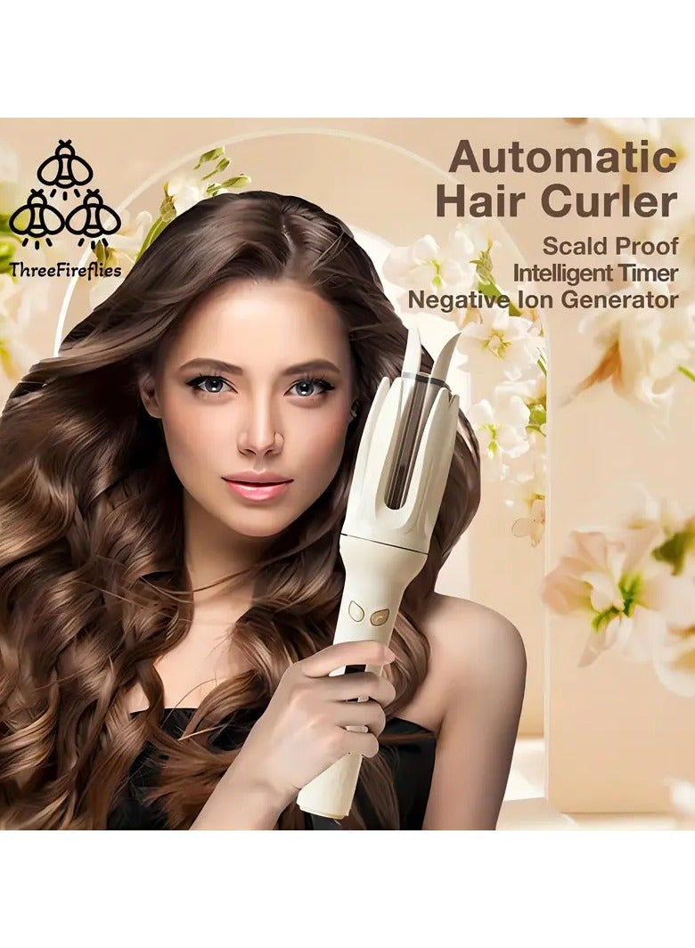 Goolsky ThreeFireflies Automatic Hair Curler: 28mm Barrel, 4 Temperature Modes, Negative Ion Generator, Intelligent Timer & Sensor, Auto Shut-Off For Safety - Image 5