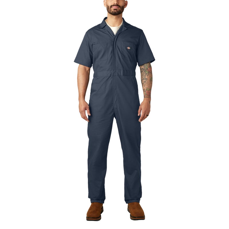 Dickies Mens Short Sleeve Coveralls - Image 2