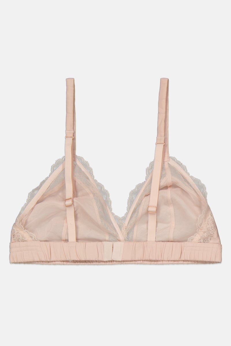 Etam Women Non Padded Bra, Light Pink - Image 2
