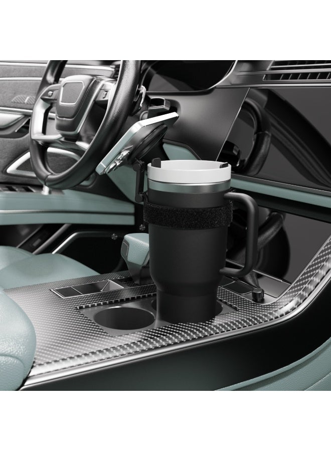 DRIP 📱 Drip Strap Magnetic Phone Mount – Black | Flexible Silicone Holder with Strong N52 Magnets 🧲, Adjustable Strap Design 🎯, Compact & Portable for Desk, Car & Travel 🚗 - Image 5