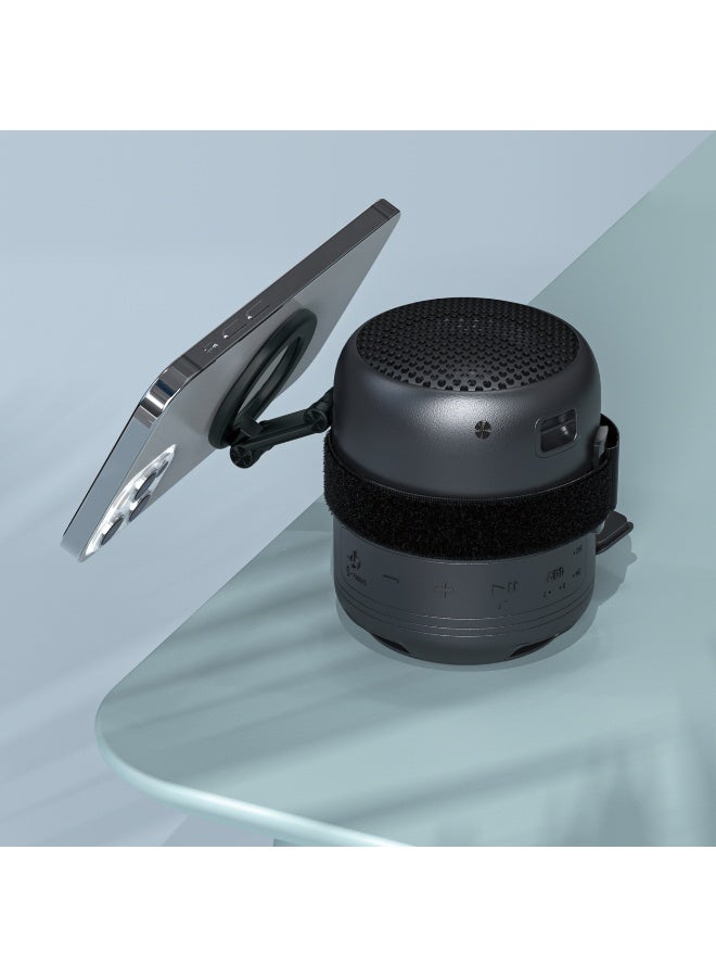 DRIP 📱 Drip Strap Magnetic Phone Mount – Black | Flexible Silicone Holder with Strong N52 Magnets 🧲, Adjustable Strap Design 🎯, Compact & Portable for Desk, Car & Travel 🚗 - Image 4