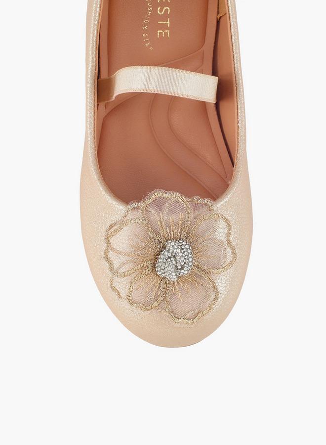 Celeste Girls Slip-On Ballerina Shoes - Image 4