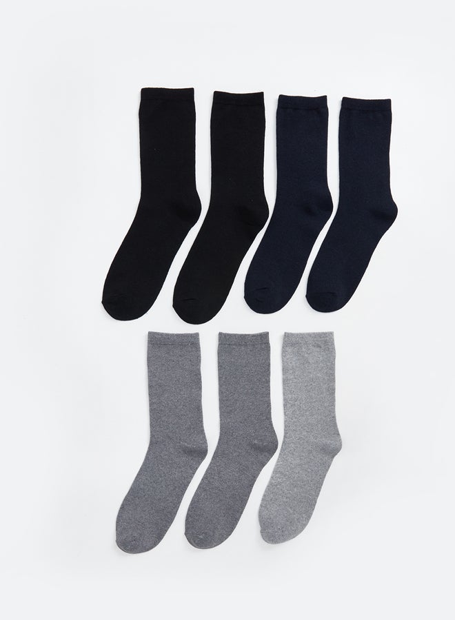 LC WAIKIKI Boys' Ankle Basic Cotton Socks 7 Pack - Image 1