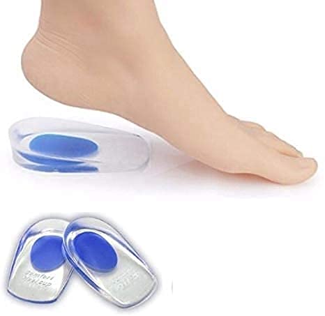 DLALA 1 Pc Silicone Heel Pad for Pain Relief – Gel Heel Cushion, Soft Reusable Foot Support, Heel Protector for Plantar Fasciitis, Cracked Heels, Men & Women - Image 3