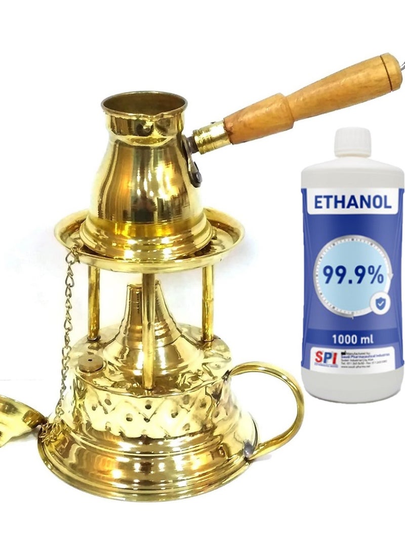 إس بي أي كحول إيثانول 99.9% محلول مطهر ومعقم لليدين والأسطح والمعدات والتطهير العام - سريع الجفاف من إس بي آي (عبوة 1000 مل) - Image 3