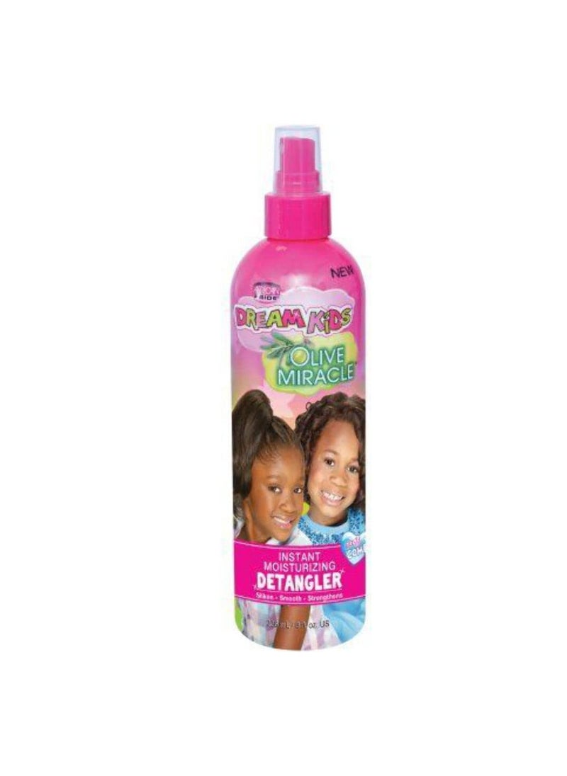 African Pride African Pride Dream Kids Olive Miracle Detangler 8 Ounce (235ml) (2 Pack) 