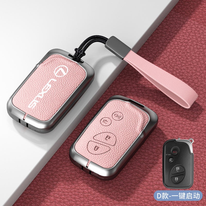 LEXUS Luxury Zinc Alloy Key Case for Lexus Models - Compatible with ES200, ES300H, RX300, RX350H, NX260, and more - Image 1