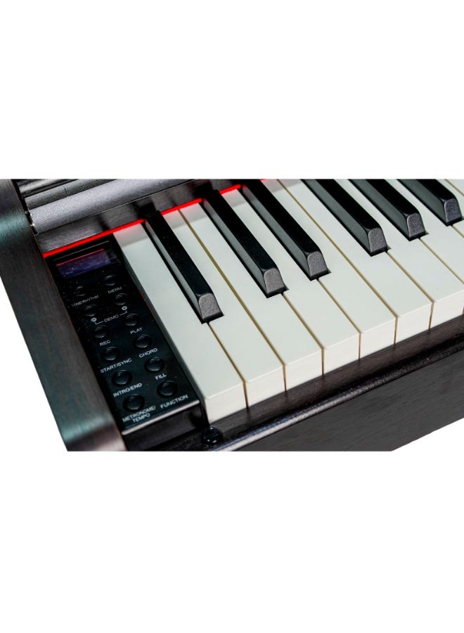 شتاينر بيانو ستاينر الرقمي DP‑250BN – بني (إصدار 2025) – 88 مفتاح بآلية المطرقة مع مقعد - Image 3