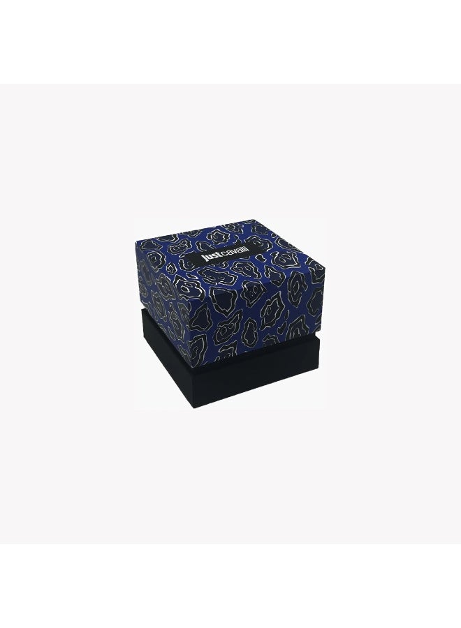 جاست كافالي ساعة Just Cavalli الرجالية موديل JC1G108L0045 بتصميم أنيق باللون الروز جولد مع سوار من الجلد البني، تجمع بين الفخامة والطابع الكلاسيكي. - Image 4