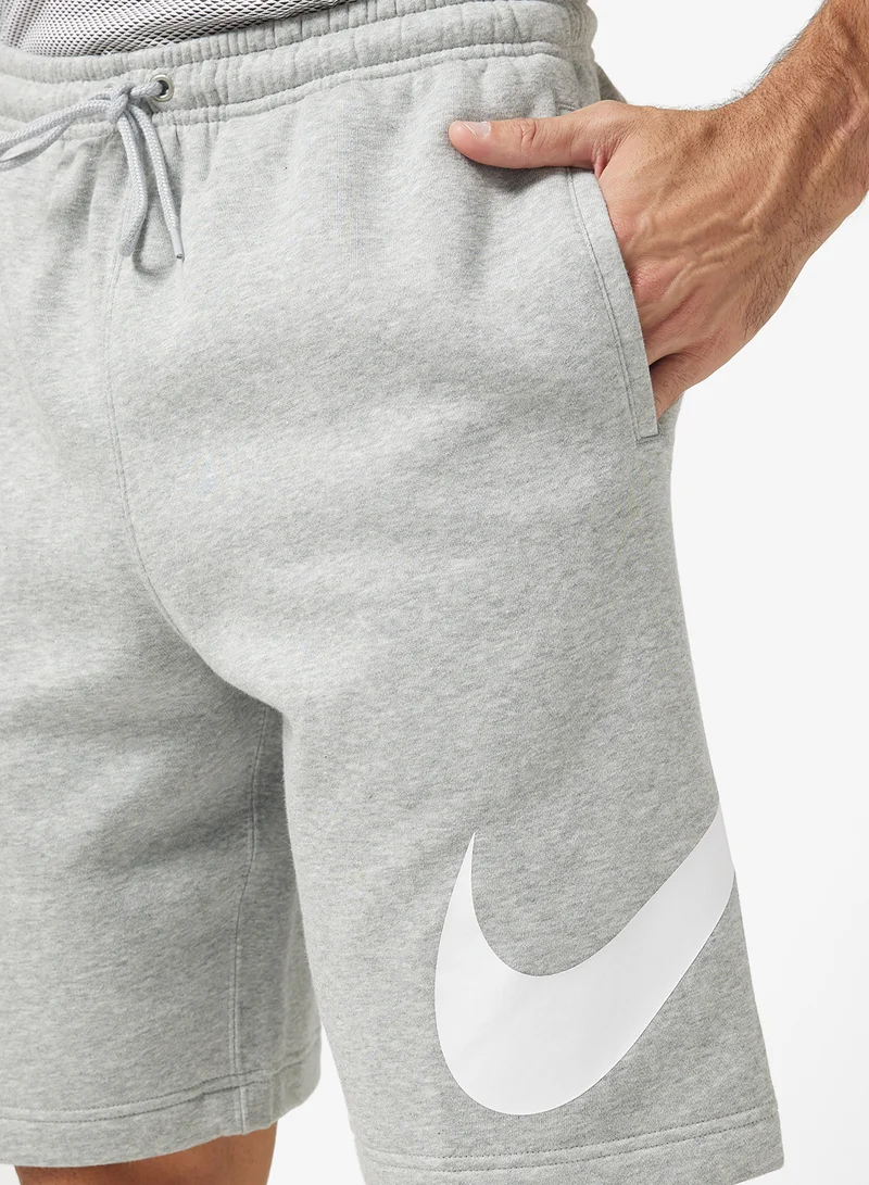 Nike Nsw Club Graphic Shorts