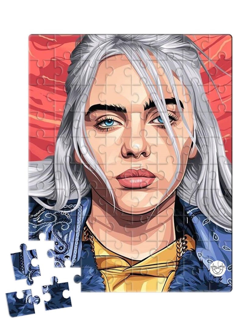 Reeman Design Puzzle printed with Billie Eilish design