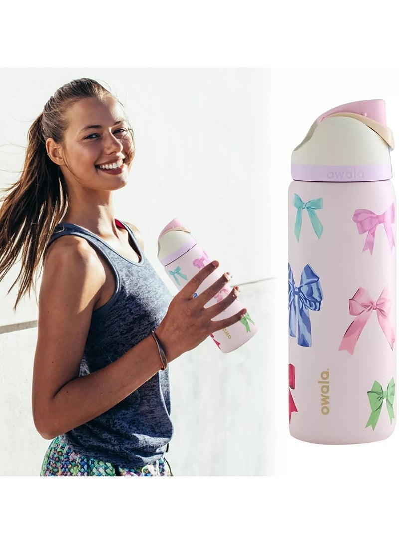 أوالا "جيرل هود" 32 أونصة، إصدار محدود، عبوة مجانية، فيونكات وردية متعددة الألوان حصرية من UO - Image 2