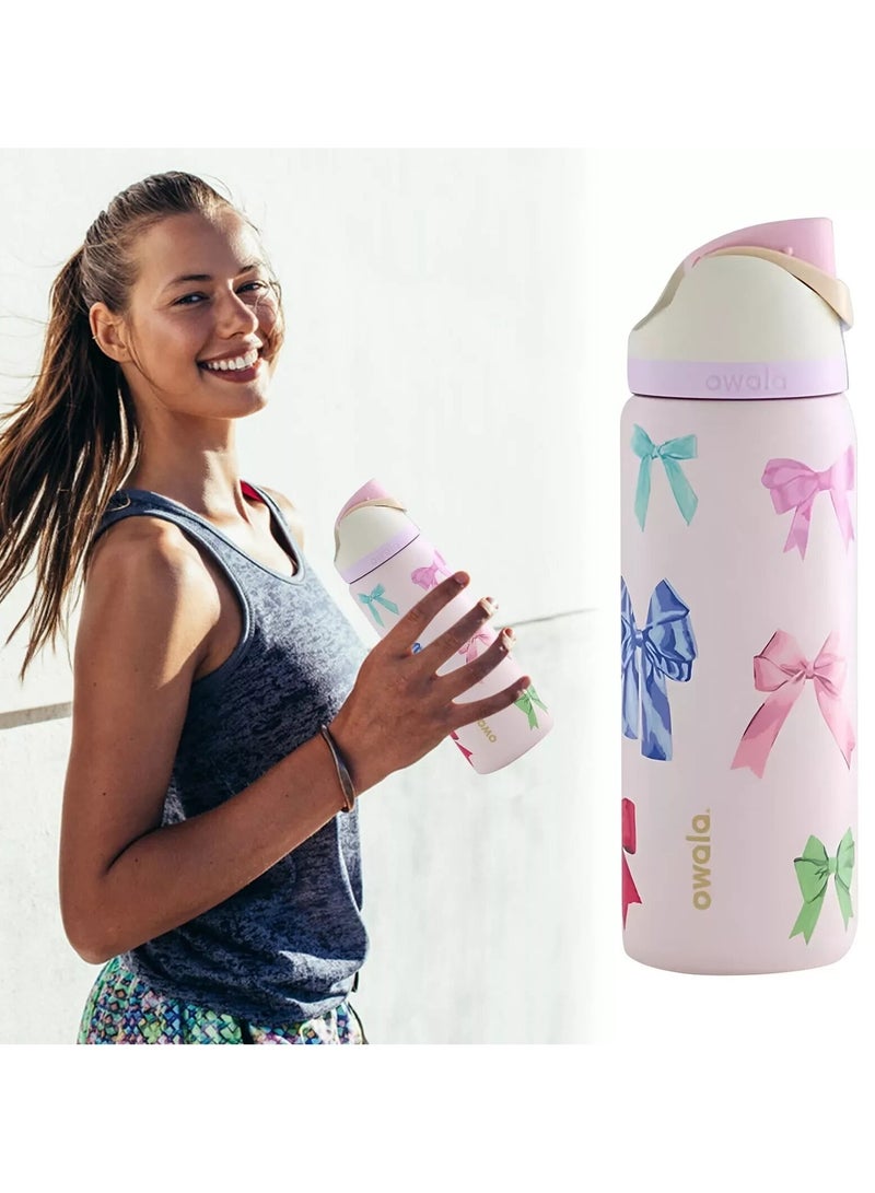 أوالا "جيرل هود" 32 أونصة، إصدار محدود، عبوة مجانية، فيونكات وردية متعددة الألوان حصرية من UO - Image 5