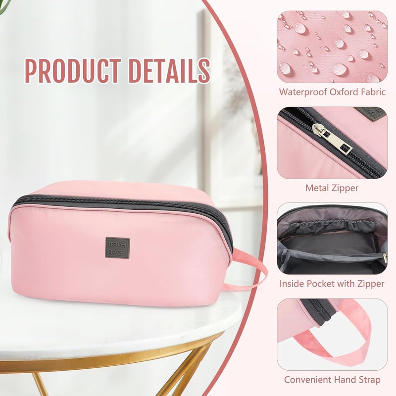 tendula Travel Underwear Organizer Bag, Lingerie Pouch Portable Bra Storage Bag, Large Lightweight Socks Bag with Handle,Multifunctional Makeup Bag,Toiletry Cosmetic Stuff Washing Bag Multi color - Image 5
